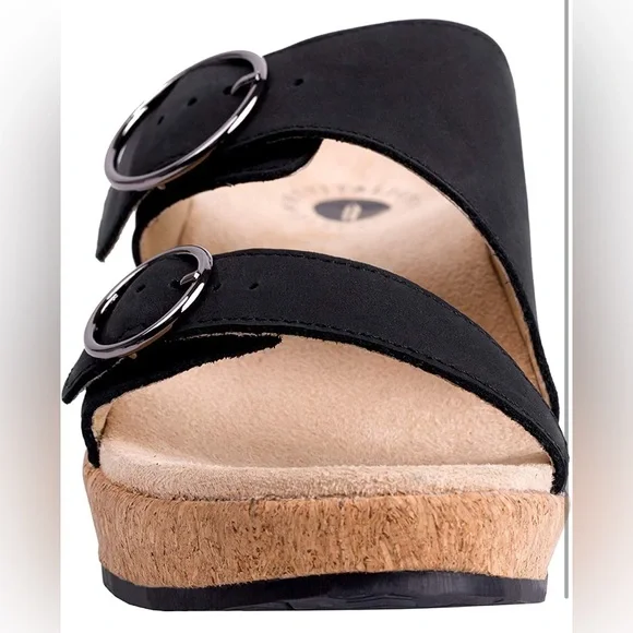 REVITALIGN Black Sandals - Picture 3 of 7